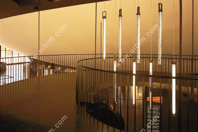 BIM建筑|轻遮于空中巨幕之下：阿尔比大剧院 / Dominique Perrault Architecture