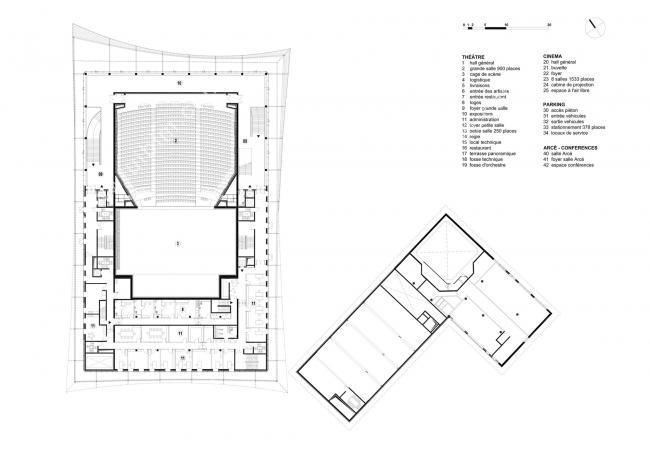 BIM建筑|轻遮于空中巨幕之下：阿尔比大剧院 / Dominique Perrault Architecture
