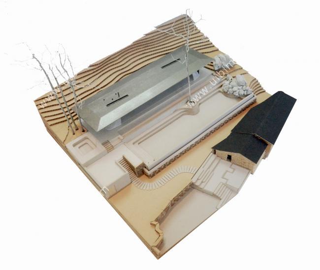 BIM建筑|喜岳云庐瑜伽亭及泳池（二期） / 刘宇扬建筑事务所