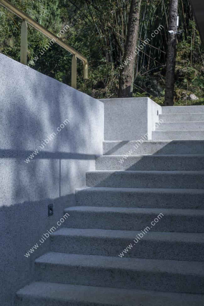 BIM建筑|喜岳云庐瑜伽亭及泳池（二期） / 刘宇扬建筑事务所