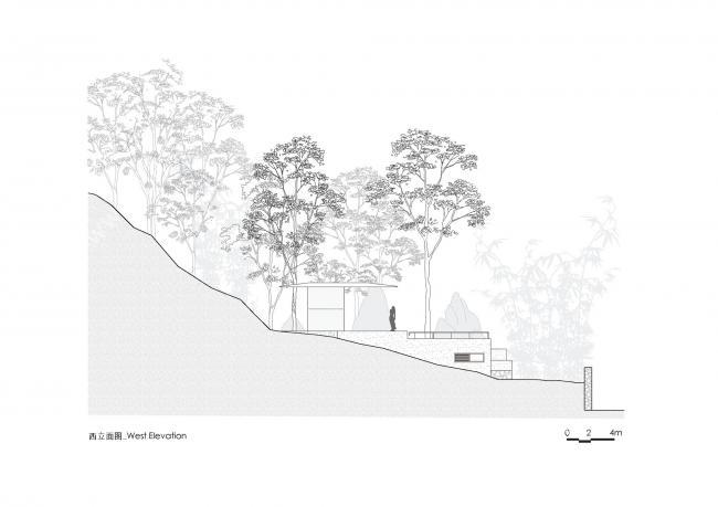 BIM建筑|喜岳云庐瑜伽亭及泳池（二期） / 刘宇扬建筑事务所