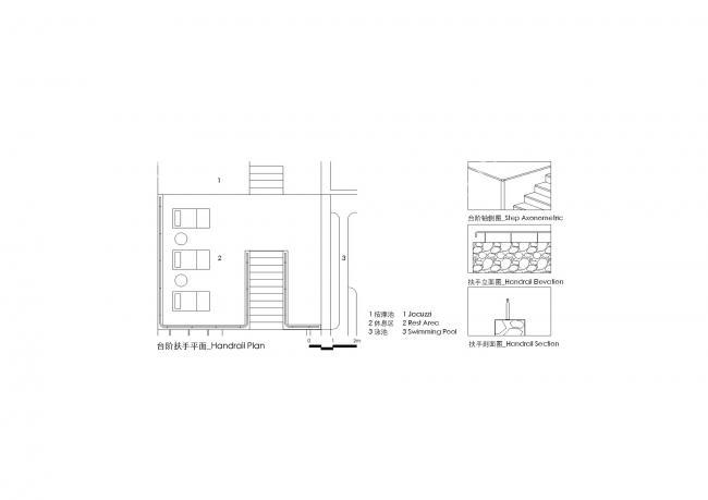 BIM建筑|喜岳云庐瑜伽亭及泳池（二期） / 刘宇扬建筑事务所