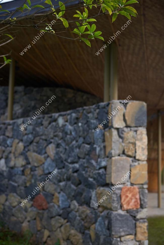 BIM建筑|似轻柔的山风拂过：武隆归原小镇茶亭 / 纬图设计机构