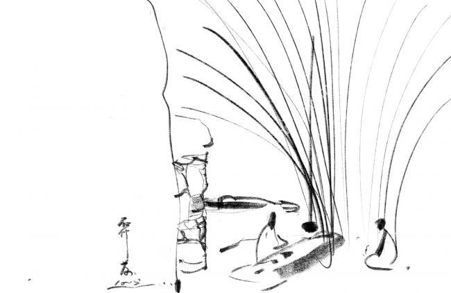 BIM建筑|似轻柔的山风拂过：武隆归原小镇茶亭 / 纬图设计机构