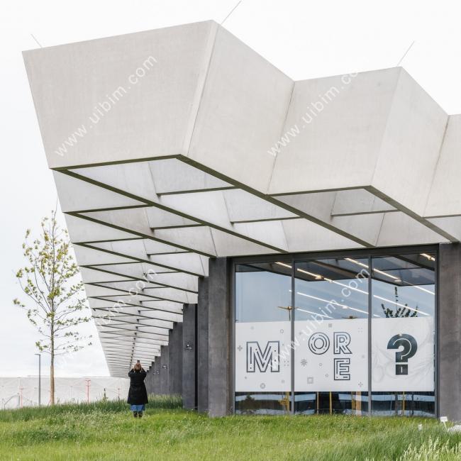 BIM建筑|阿迪达斯德国总部大楼“HALFTIME” / COBE