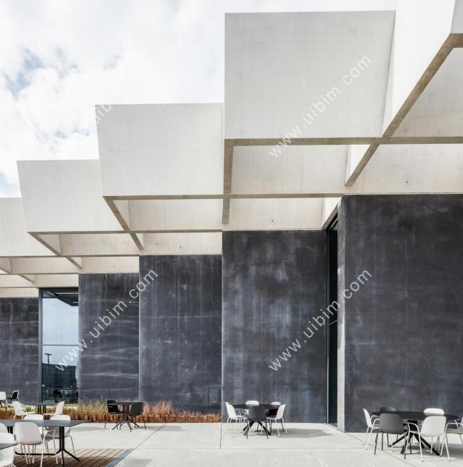 BIM建筑|阿迪达斯德国总部大楼“HALFTIME” / COBE