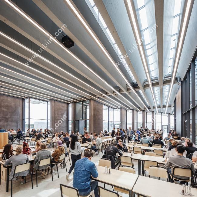 BIM建筑|阿迪达斯德国总部大楼“HALFTIME” / COBE