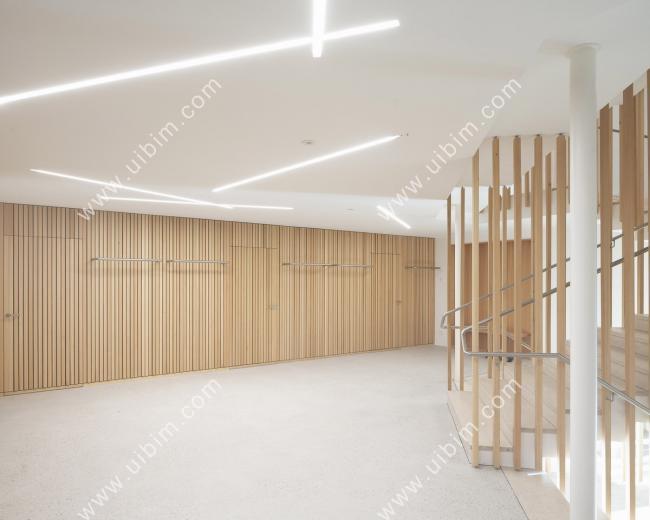 BIM建筑|对角线构筑轻盈的“翅膀”：瑞士新使徒教堂 / LOCALARCHITECTURE