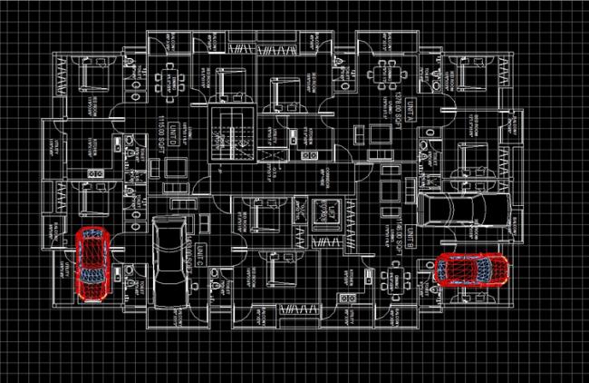 BIM资料|revit模型-四层公寓模型.rvt