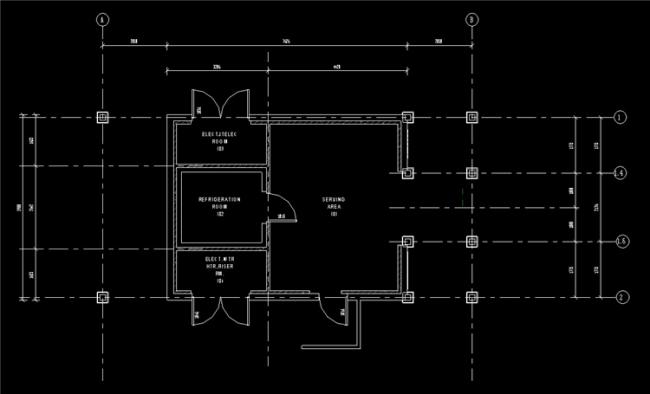 BIM资料|revit模型-上海迪斯尼食品小卖部.rvt