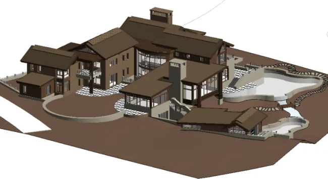 BIM资料|revit模型-群体建筑模型.rvt