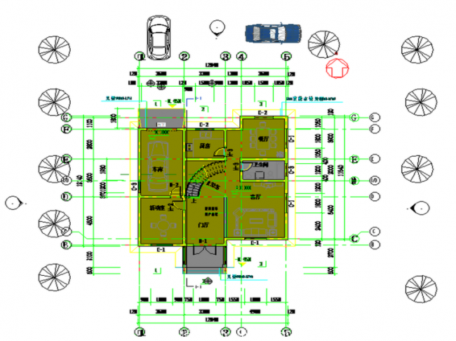 BIM资料|[revit模型]三层Revit别墅模型