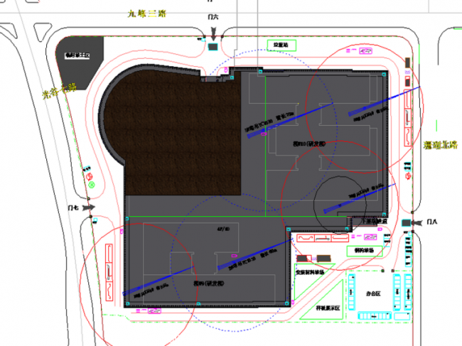 BIM资料|[revit模型]施工场地部署模型