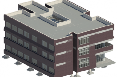 BIM资料|revit模型-教学楼BIM模型-BIM建筑网