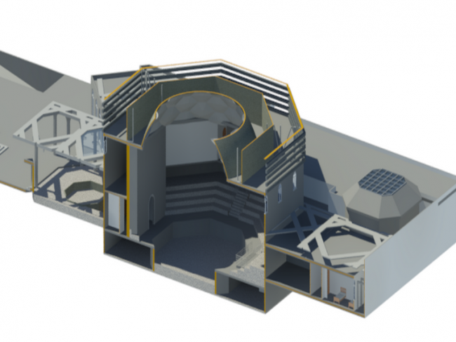 BIM资料|[revit模型]体育馆模型