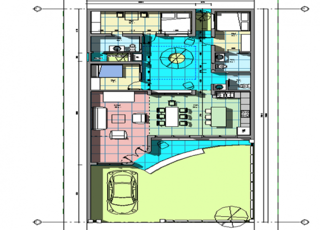 BIM资料|[revit模型]​单层别墅设计