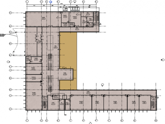 BIM资料|[revit模型]三层Revit商务办公楼模型