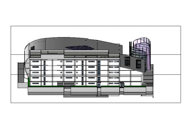 BIM资料|revit模型-商城模型.rvt