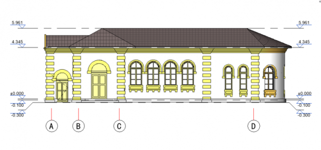 BIM资料|revit模型-教堂模型.rvt
