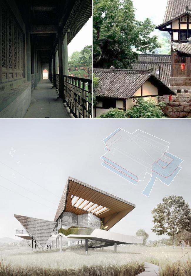 BIM建筑|大邑农科基地展示中心 / 成都天华西南建筑设计有限公司（杭州XXL设计团队）