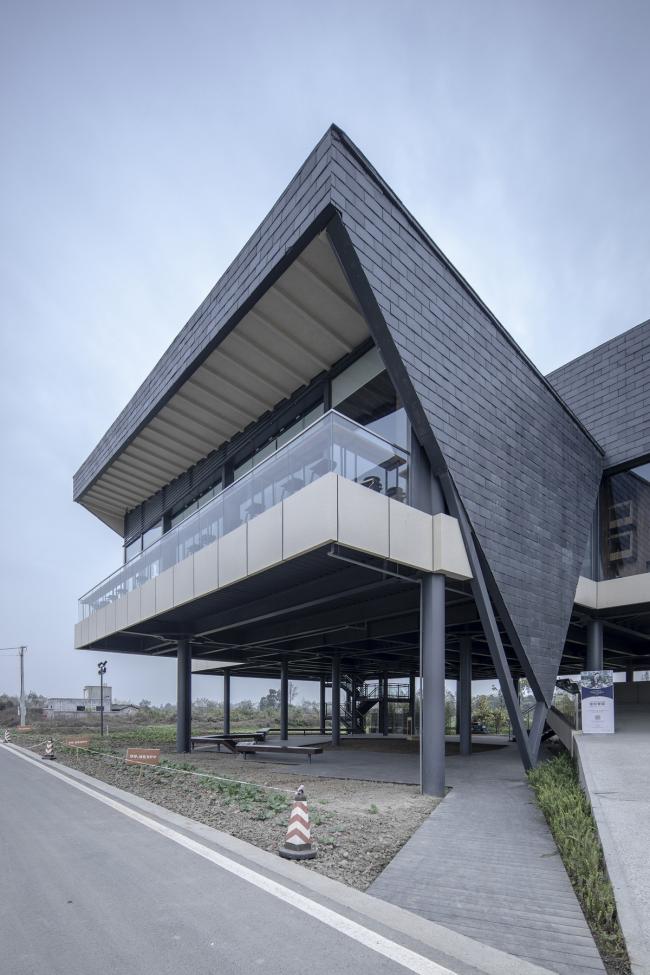 BIM建筑|大邑农科基地展示中心 / 成都天华西南建筑设计有限公司（杭州XXL设计团队）