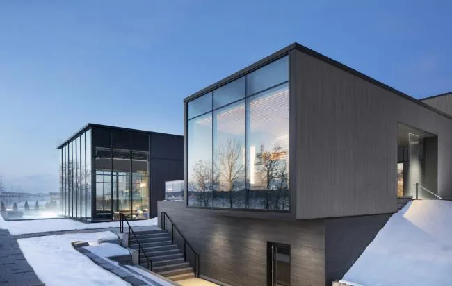 BIM建筑|圣劳伦斯河畔的温泉中心 / LEMAYMICHAUD Architecture Design