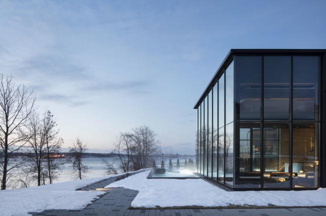 BIM建筑|圣劳伦斯河畔的温泉中心 / LEMAYMICHAUD Architecture Design