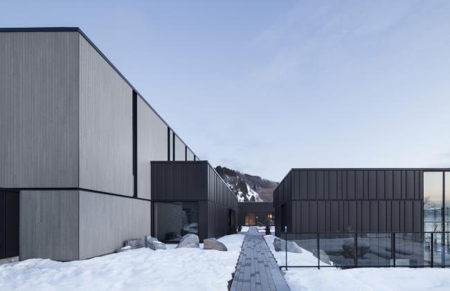 BIM建筑|圣劳伦斯河畔的温泉中心 / LEMAYMICHAUD Architecture Design