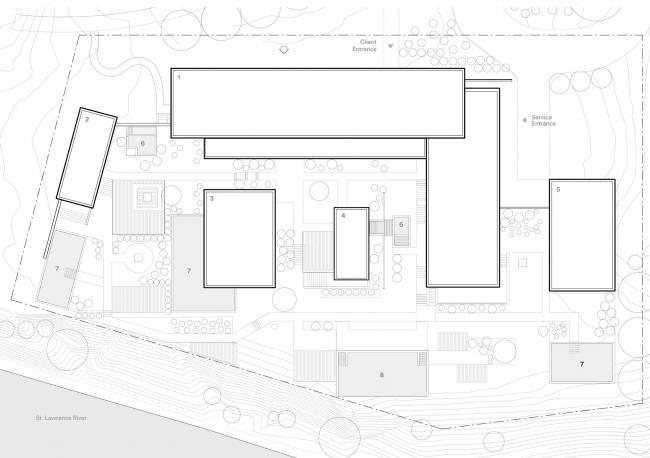 BIM建筑|圣劳伦斯河畔的温泉中心 / LEMAYMICHAUD Architecture Design