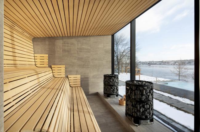 BIM建筑|圣劳伦斯河畔的温泉中心 / LEMAYMICHAUD Architecture Design