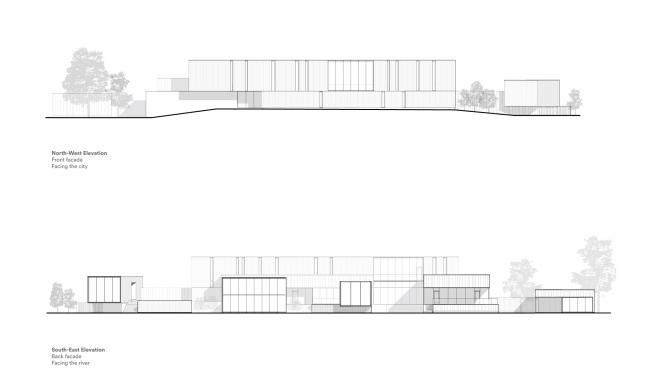 BIM建筑|圣劳伦斯河畔的温泉中心 / LEMAYMICHAUD Architecture Design