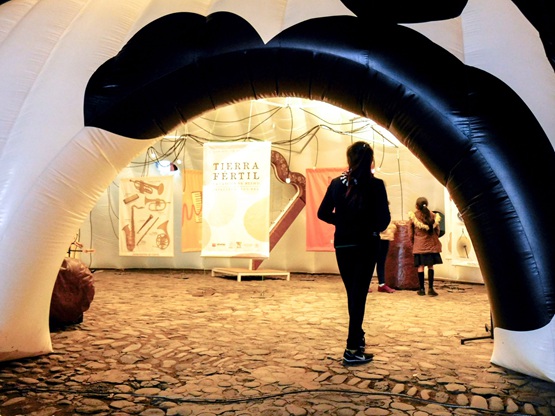 BIM建筑|诺贝托·米兰达设计“充气豆画廊”