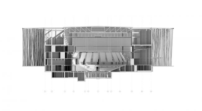 BIM建筑|“竹林”漫步：无锡太湖剧院 / SCA | Steven Chilton Architects