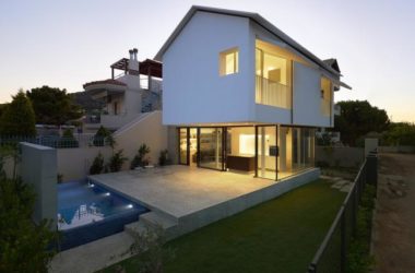 BIM建筑|爱琴海岸边的白色精灵——希腊E住宅 / buerger katsota architects-BIM建筑网