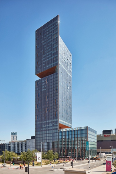 BIM建筑|SOM完成双悬臂“曼哈顿阁楼花园大厦”