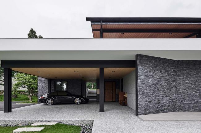 BIM建筑|水平延展的“山水”之家 / 原典建筑师事务所