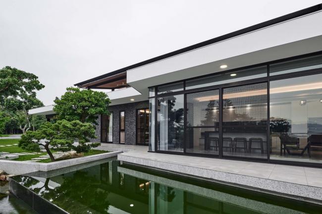 BIM建筑|水平延展的“山水”之家 / 原典建筑师事务所