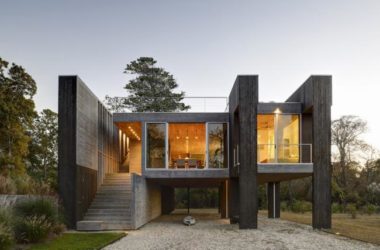 BIM建筑|高挑桩基创造的架空体量——西北港口住宅 / Bates Masi Architects-BIM建筑网