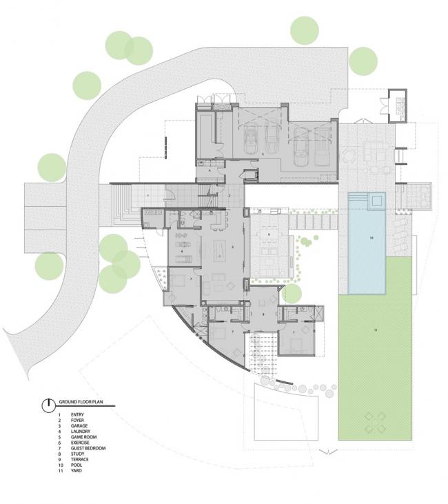 BIM建筑|“桥上风景”之家 / Kendle Design Collaborative