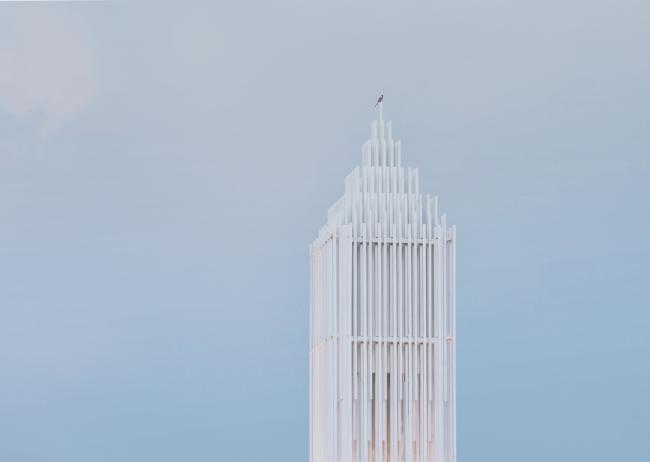 BIM建筑|成都中法科技园教堂，融于紫色薰衣草庄园