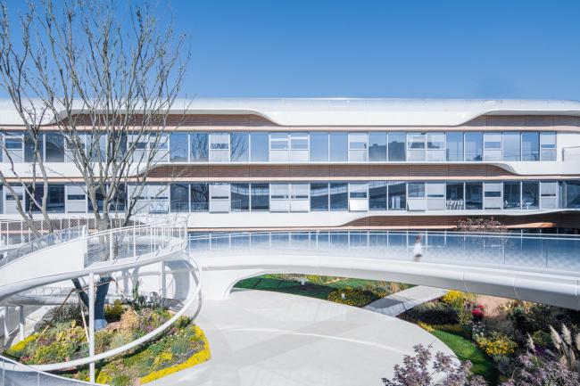 BIM建筑|立体流动的花园——旭辉甜甜圈幼儿园 / 天华建筑创作工作室