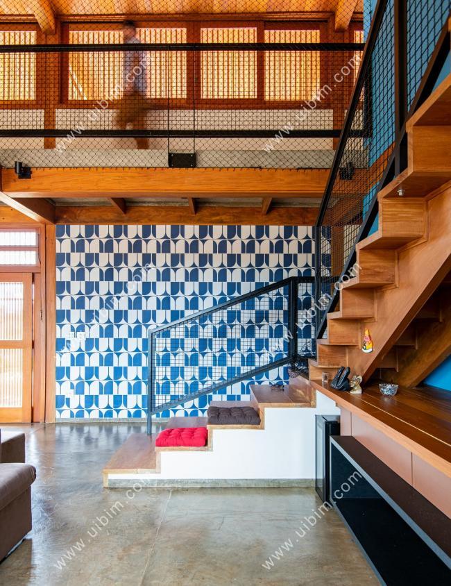 BIM建筑|草丛，泥巴，荡秋千：乡野田园里的儿童之家