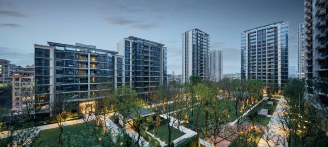 BIM建筑|森林秘境，人文雅居——重庆龙湖尘林间 / 成执设计