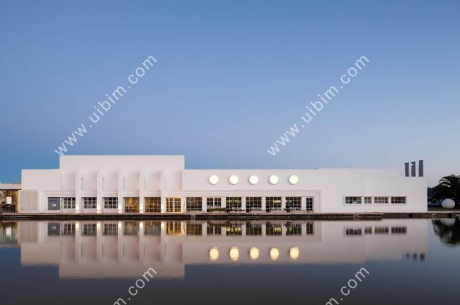 BIM建筑|静谧中透着古典法则之美：水镜之馆 / DC.AD + Victor Vicente