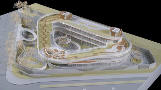 BIM建筑|立体流动的花园——旭辉甜甜圈幼儿园 / 天华建筑创作工作室