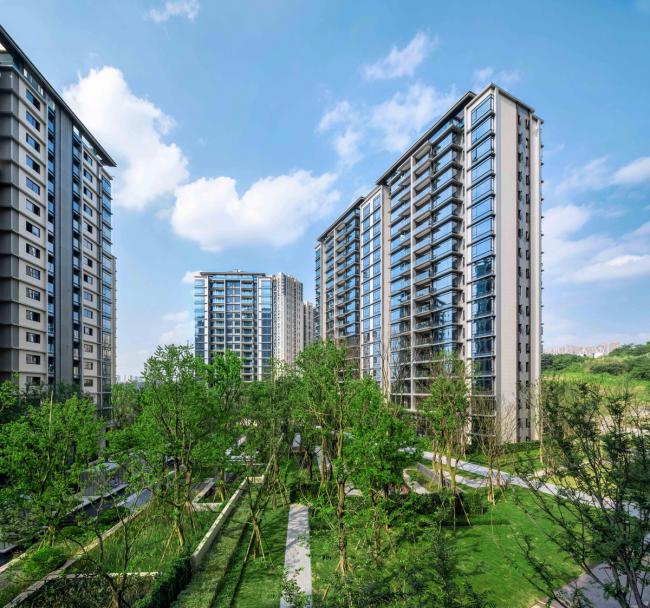 BIM建筑|森林秘境，人文雅居——重庆龙湖尘林间 / 成执设计