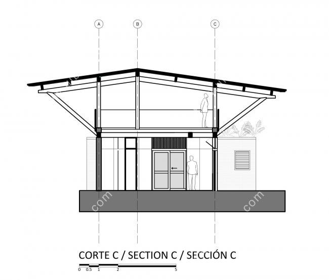 BIM建筑|草丛，泥巴，荡秋千：乡野田园里的儿童之家