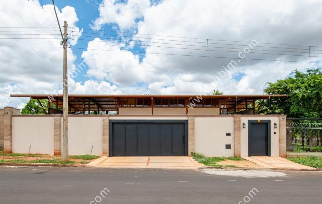 BIM建筑|草丛，泥巴，荡秋千：乡野田园里的儿童之家