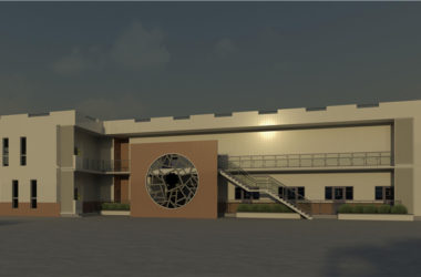 BIM资料|revit模型-加油站服务区BIM模型-BIM建筑网