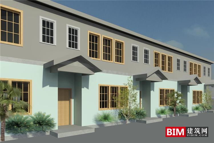 BIM资料|revit模型-国外公寓BIM模型